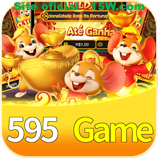 Imagem promocional da 595 Game mostrando a plataforma e suas vantagens